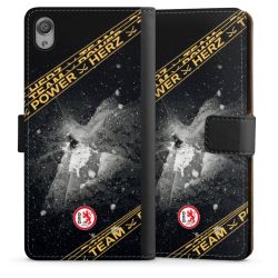 Sideflip mit langer Lasche schwarz