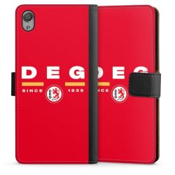 Sideflip mit langer Lasche schwarz