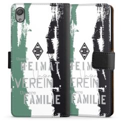 Sideflip mit langer Lasche schwarz