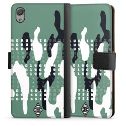 Sideflip mit langer Lasche schwarz