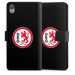 Sideflip mit langer Lasche schwarz