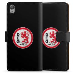 Sideflip mit langer Lasche schwarz