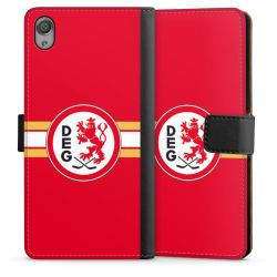 Sideflip mit langer Lasche schwarz