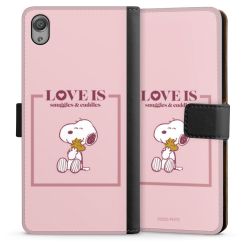 Sideflip mit langer Lasche schwarz