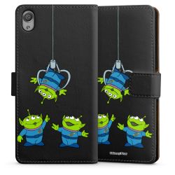 Sideflip mit langer Lasche schwarz