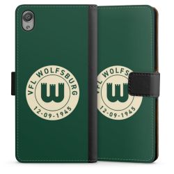 Sideflip mit langer Lasche schwarz