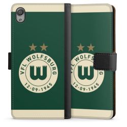 Sideflip mit langer Lasche schwarz