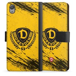 Sideflip mit langer Lasche schwarz