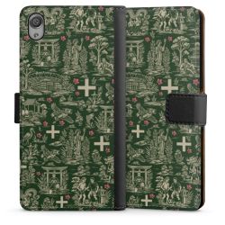 Sideflip mit langer Lasche schwarz