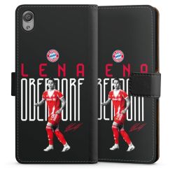 Sideflip mit langer Lasche schwarz