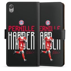 Sideflip mit langer Lasche schwarz