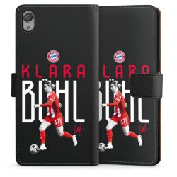 Sideflip mit langer Lasche schwarz