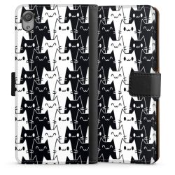 Sideflip Fodral med flap svart