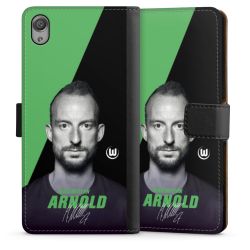 Sideflip mit langer Lasche schwarz