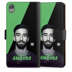 Sideflip mit langer Lasche schwarz