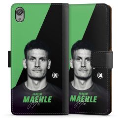 Sideflip mit langer Lasche schwarz