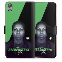 Sideflip mit langer Lasche schwarz