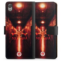 Sideflip mit langer Lasche schwarz