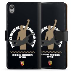 Sideflip mit langer Lasche schwarz