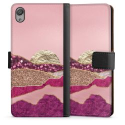 Sideflip mit langer Lasche schwarz