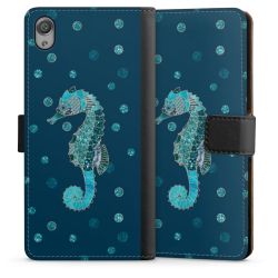 Sideflip mit langer Lasche schwarz