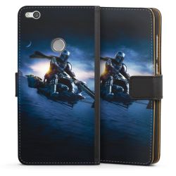 Sideflip mit langer Lasche schwarz