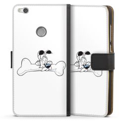 Sideflip mit langer Lasche schwarz