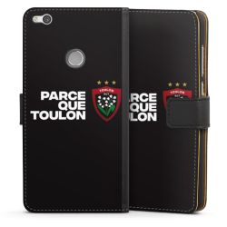 Sideflip mit langer Lasche schwarz