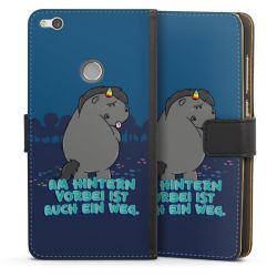 Sideflip mit langer Lasche schwarz