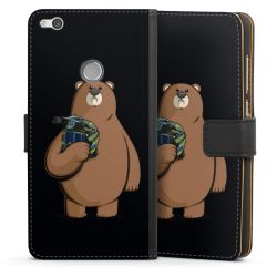 Sideflip mit langer Lasche schwarz