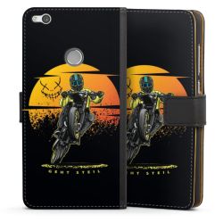 Sideflip mit langer Lasche schwarz