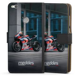 Sideflip mit langer Lasche schwarz