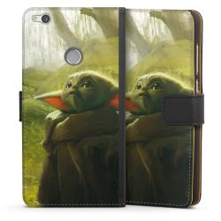 Sideflip mit langer Lasche schwarz