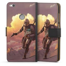 Sideflip mit langer Lasche schwarz