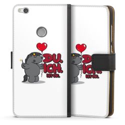 Sideflip mit langer Lasche schwarz