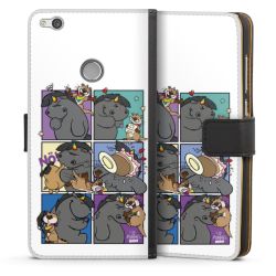 Sideflip mit langer Lasche schwarz