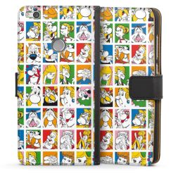 Sideflip mit langer Lasche schwarz