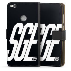 Sideflip mit langer Lasche schwarz