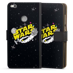 Sideflip mit langer Lasche schwarz