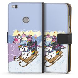 Sideflip mit langer Lasche schwarz