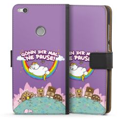 Sideflip mit langer Lasche schwarz