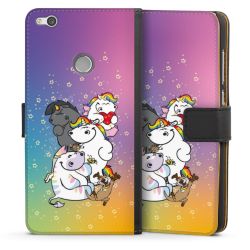 Sideflip mit langer Lasche schwarz