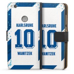 Sideflip mit langer Lasche schwarz