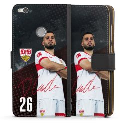 Sideflip mit langer Lasche schwarz