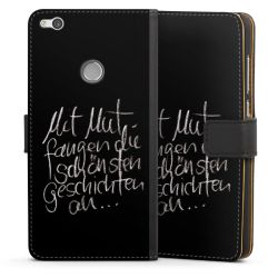 Sideflip mit langer Lasche schwarz