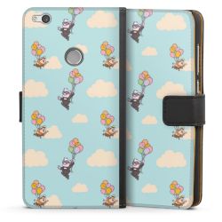 Sideflip mit langer Lasche schwarz