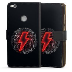 Sideflip mit langer Lasche schwarz