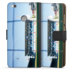 Sideflip mit langer Lasche schwarz