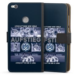 Sideflip mit langer Lasche schwarz