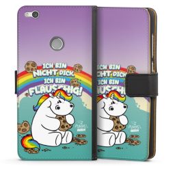 Sideflip mit langer Lasche schwarz